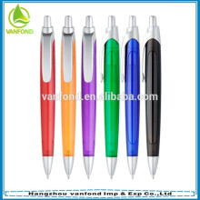 Popular plastic ball point pens with logo for hotels